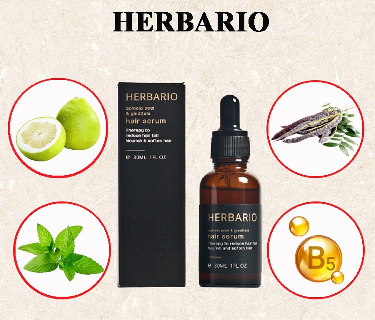 Thành phần chính của Serum dưỡng tóc Herbario