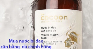 Hướng dẫn mua Nước bí đao cân bằng da Cocoon Winter Melon Toner chính hãng
