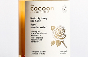 Thành phần và công dụng của Nước tẩy trang hoa hồng cocoon 300ml (rose micellar water)
